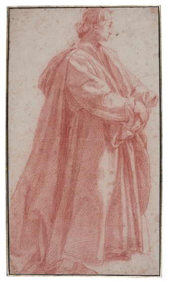 A MAN STANDING, TO RIGHT by Jacopo Chimenti