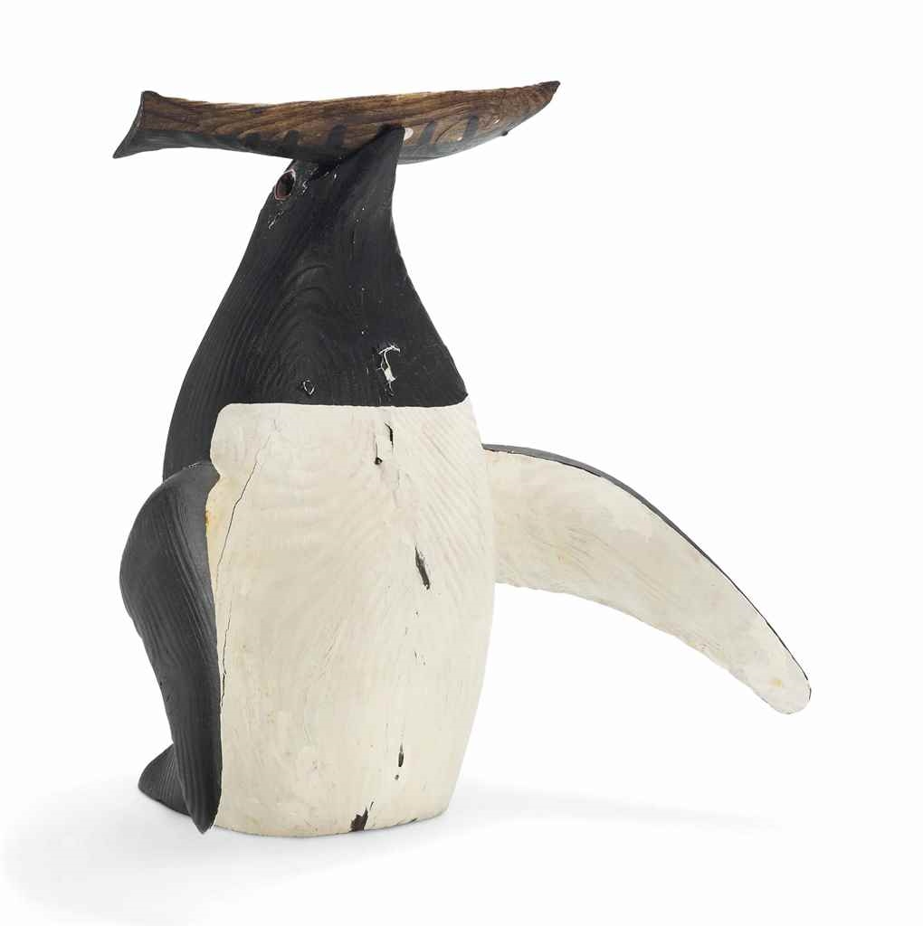 A hungry penguin by Guy Taplin, 2000