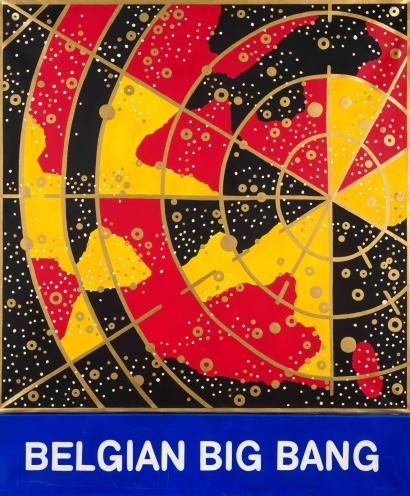 Artwork by Eric Adam, Belgian Big Bang, Made of Acrylic on canvas