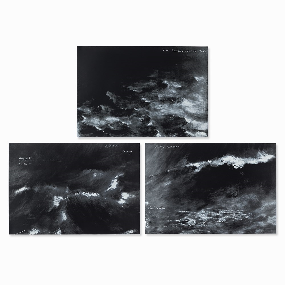 Tacita Dean | Set of 3 Works: Horizon/Rain/Filthy Weather (1998 ...