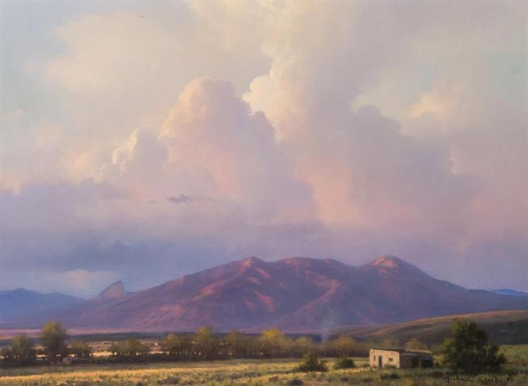 Michael Stack | Evening Cloud by Canyon (1983) | MutualArt