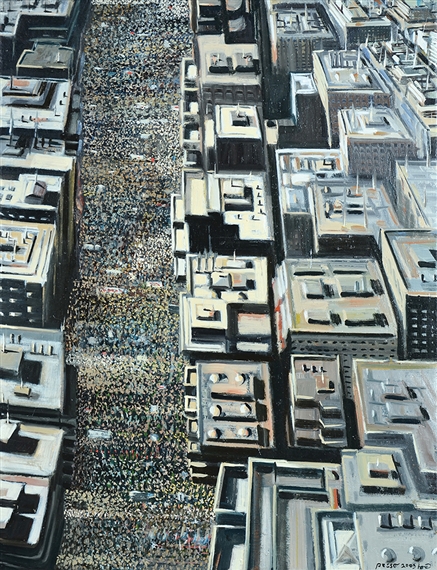 Demonstration by Avraham Pesso, 2005