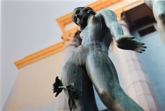 Woman Looking Down - Yossi Breger
