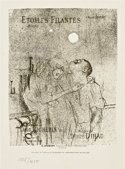 Etoiles filantes by Henri de Toulouse-Lautrec, 1895