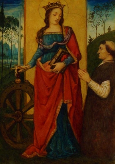 Saint Catherine of Alexandria by Joseph Edward Southall