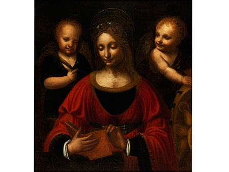 Bernardino Luini | SAINT CATHERINE | MutualArt