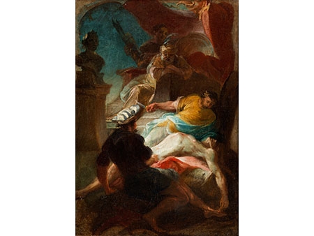 THE MARTYRDOM OF SAINT PAMPHILUS by Johann Wolfgang Baumgartner