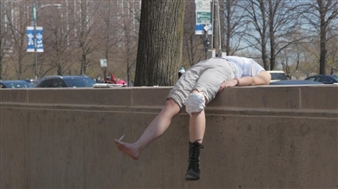 Here I only worry about my feet, your feet, everybody’s feet - Centre A