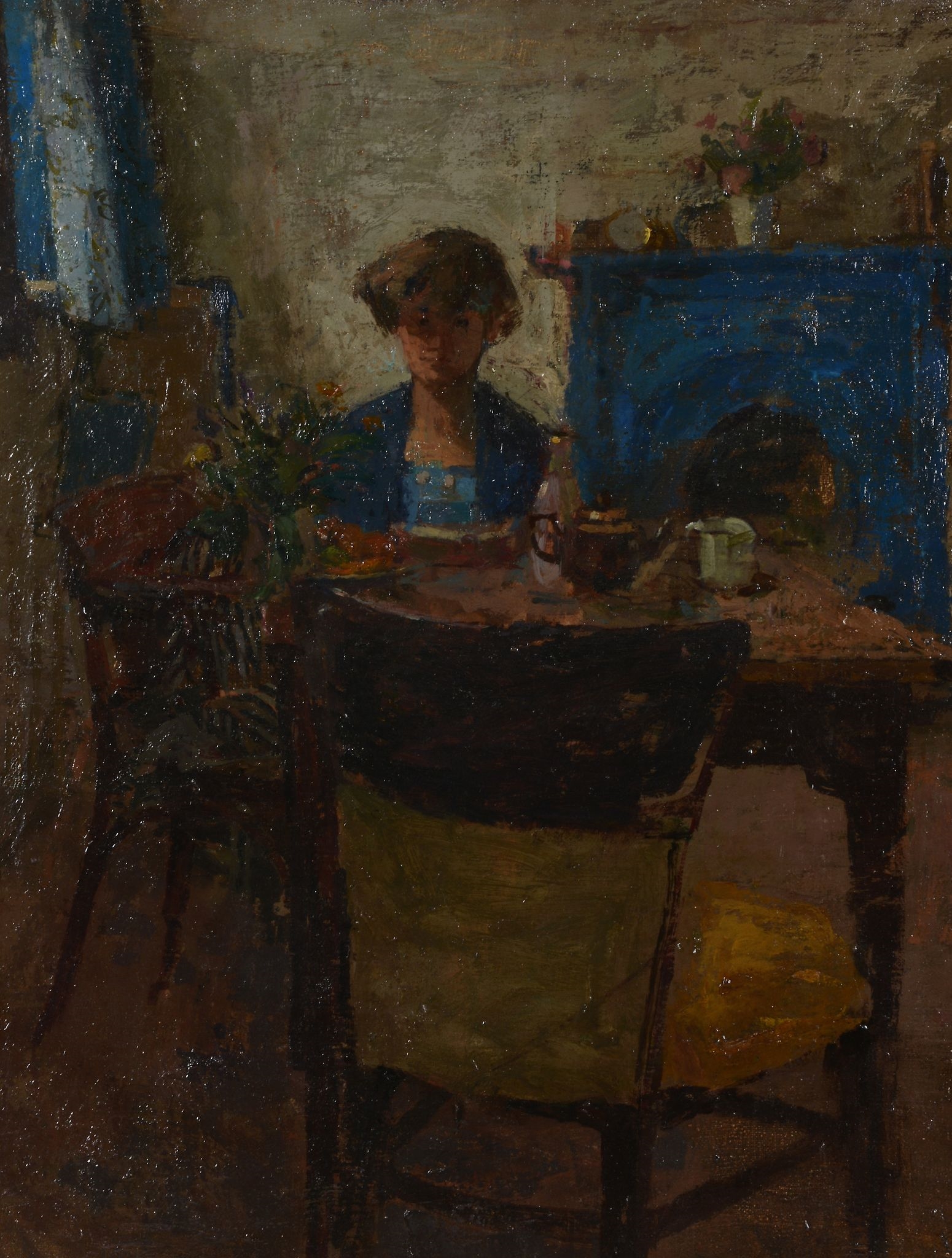 Lionel Bulmer Tea at the cottage MutualArt