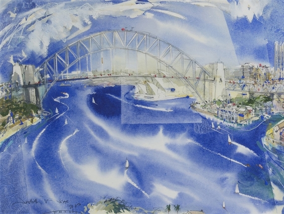 Harbour Blue by Judith White, 1989