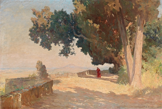 Morning Sun by Othmar Brioschi, 1912