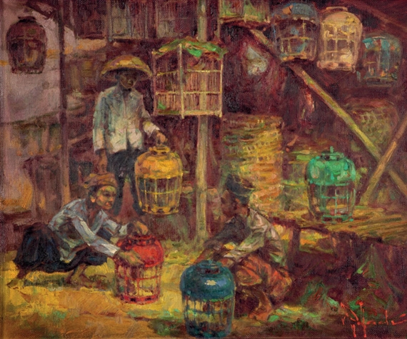 Pasar Burung by R. Hadi