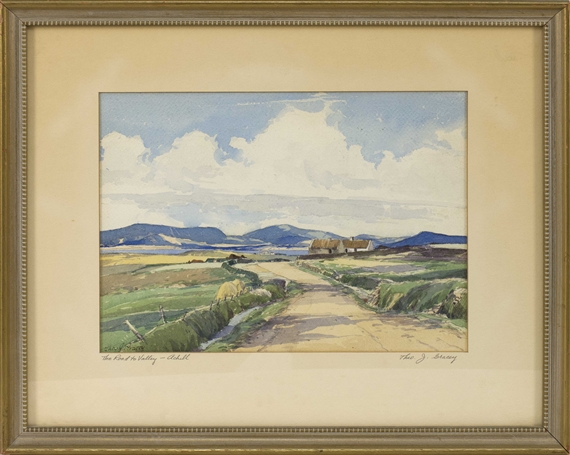 The Road to the Valley Achill by Theodore James Gracey