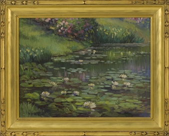 Water lilies - M.A. Wyman