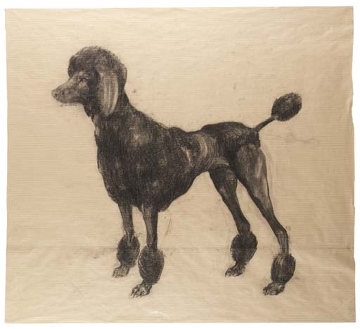 Untitled (Poodle 2) by Nicola Hicks, 1999