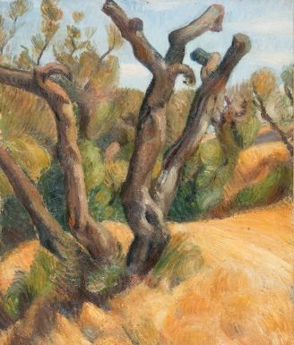 Les oliviers by Louis Toncini