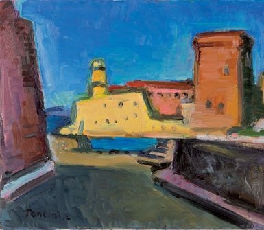 Le port de Marseille by Louis Toncini