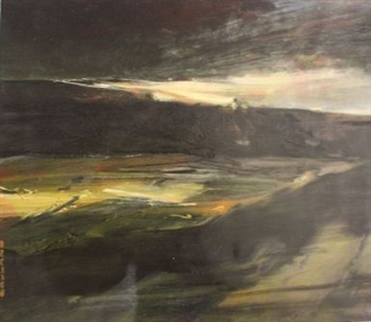 Paysage au crépuscule - Jacques Galland