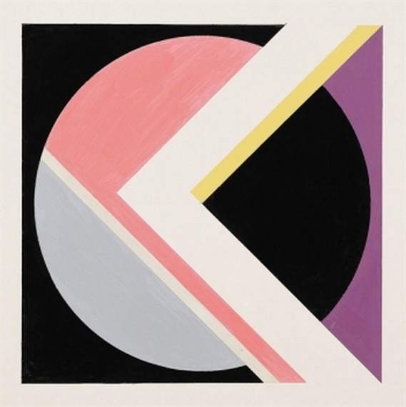 Ohne Titel (Serie Scheibe im Quadrat).