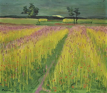 Blühendes Kornfeld by Max Pechstein, 1928