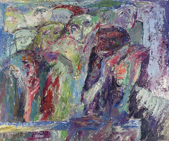 The Passengers by Jon Molvig, 1956