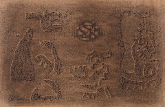 Elemente by Willi Baumeister, 1948