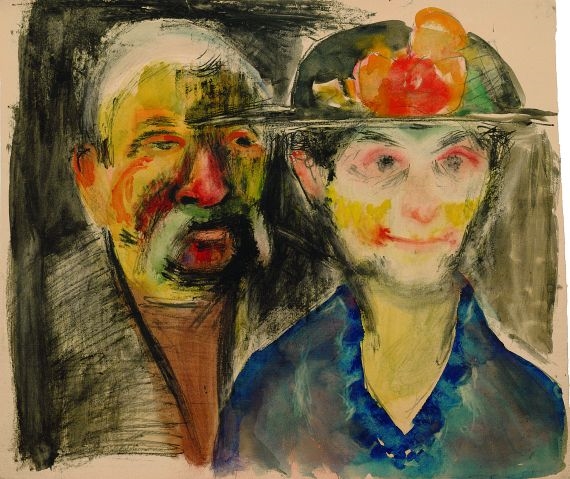 Die Eltern by Gerd Böhme, 1925