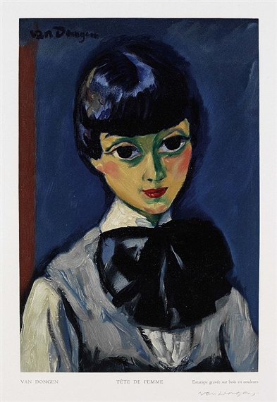 Kees van Dongen | Tête de Femme (1920) | MutualArt