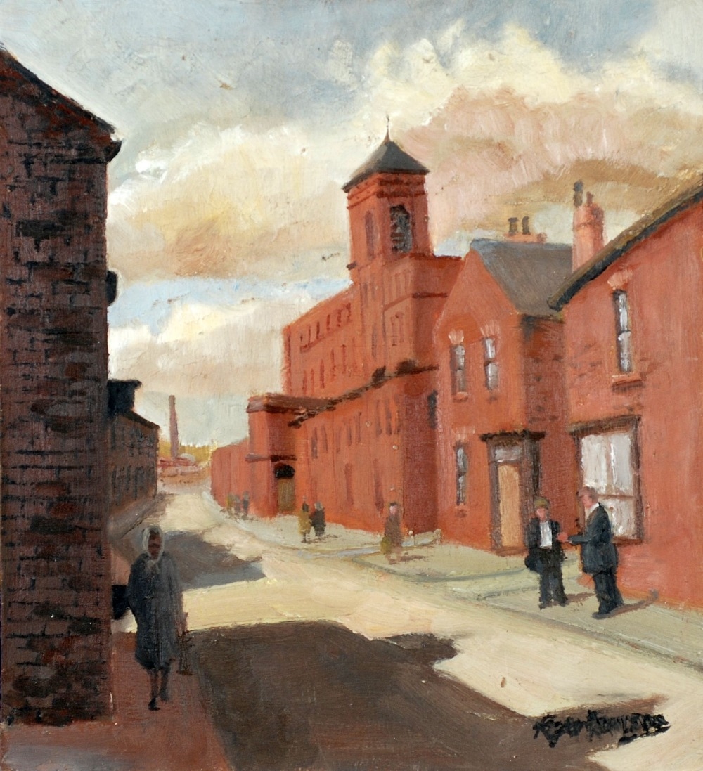 Roger Hampson 'Derby Street, Bolton' MutualArt