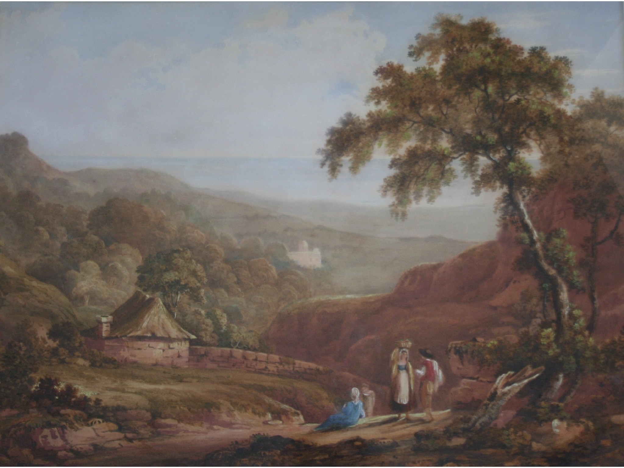 William Cowen LANDSCAPE SCENES WITH FIGURES MutualArt