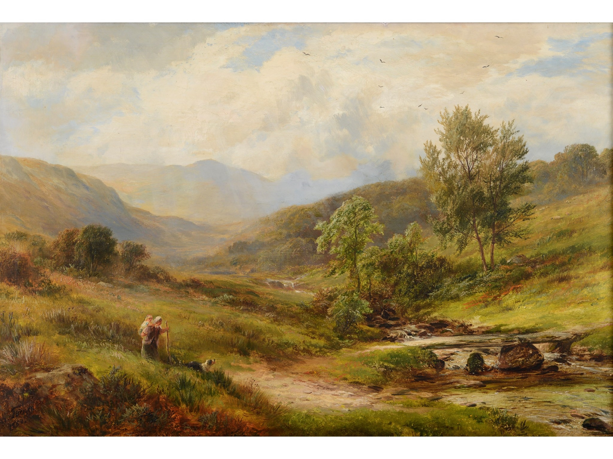 George Turner | A TROUT STREAM NEAR BETTWS-Y-COED (1889) | MutualArt