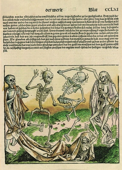 Der Tanz der Gerippe by Michael Wolgemut, 1493