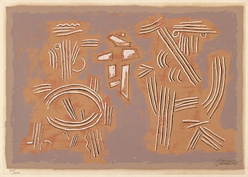 Mykene by Willi Baumeister, 1954