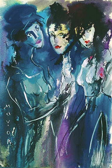 Drei Weibliche Akte by Igor Mayor