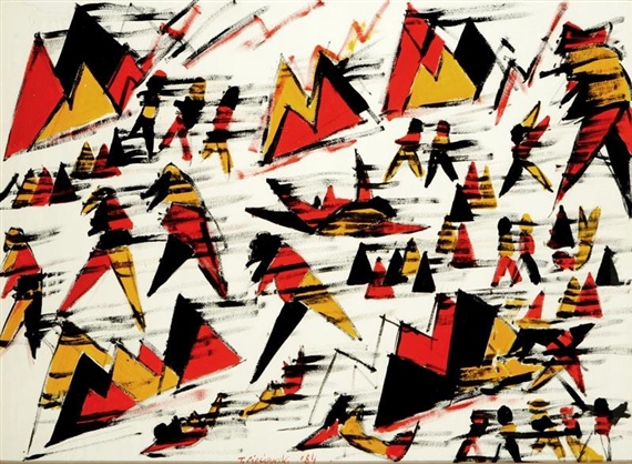 Untitled, 1 by Tomasz Ciecierski, 1984