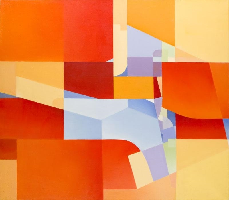 Artwork by Zbigniew Porebski, Przestrzeń wolności, Made of oil / canvas