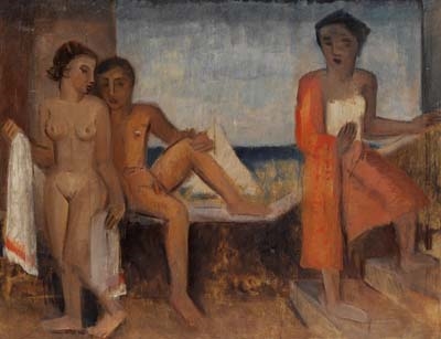 Nach dem Bade by Dorothea Maetzel-Johannsen, 1926