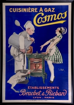 Cuisiniere A Gaz Cosomos - J. Stahl