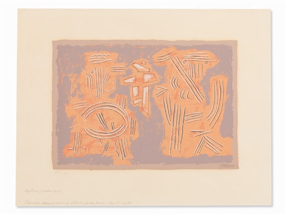 Mykene by Willi Baumeister, 1954