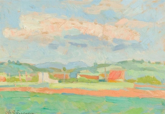 Maria Ritter | Pejzaż z Chmurą | MutualArt