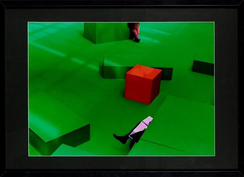 Artwork by Patrik Skonieczny, Kwadratura, Made of color photograph / paper