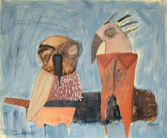 Ptasie pary IV by Edyta Duduś, 2012