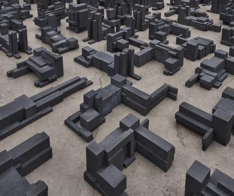 Antony Gormley: Fit - White Cube, London (Bermondsey Street)