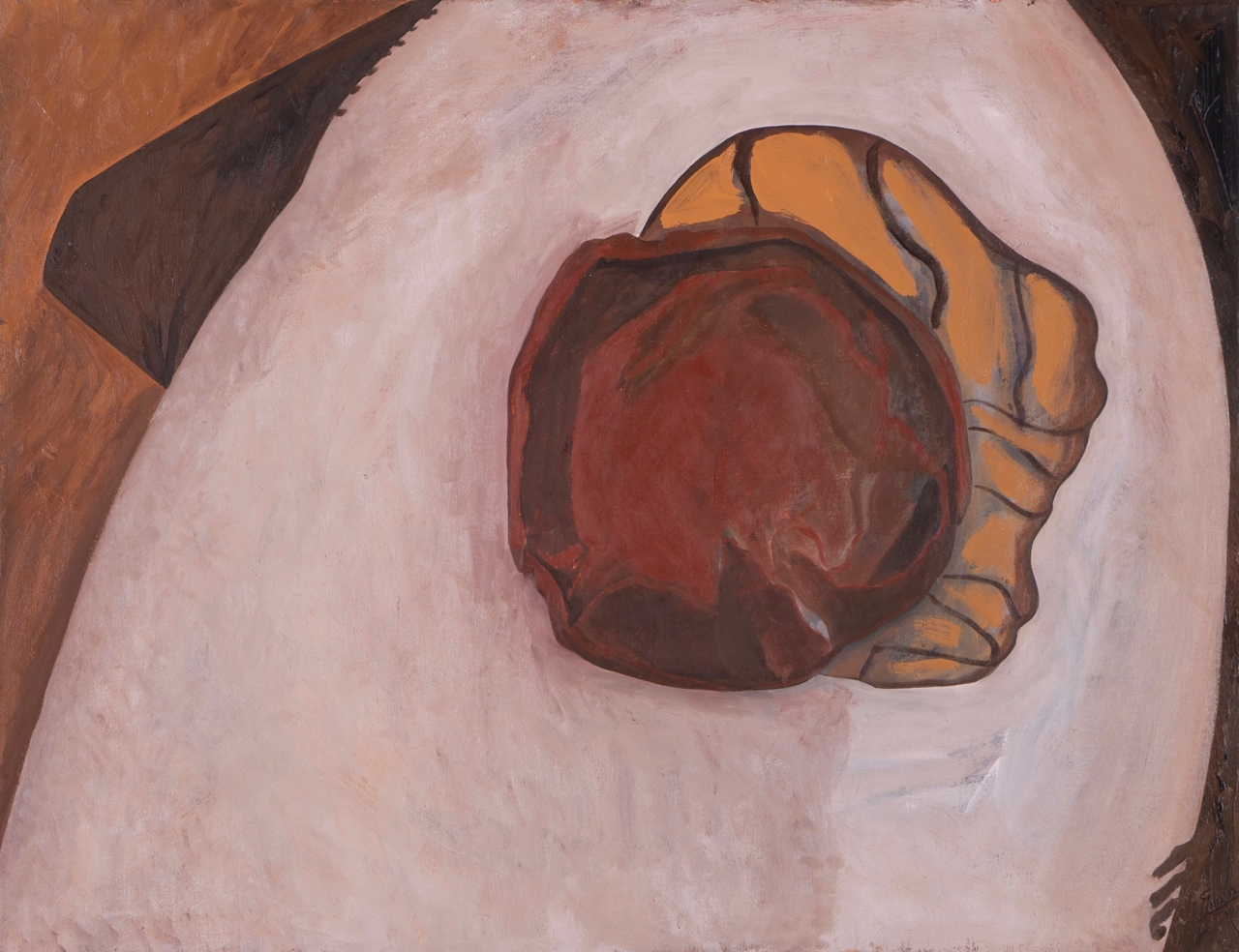 Artwork by Nikias Skapinakis, Tigela Quebrada, Made of Oil on canvas