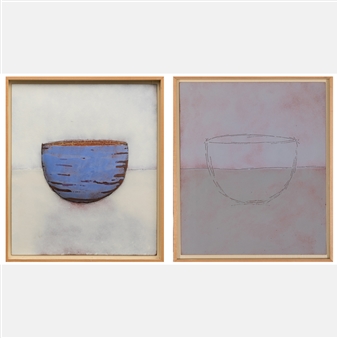 2 works: Family Portraits: Parents - Gretchen Goss