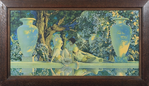 Garden of Allah by Maxfield Parrish