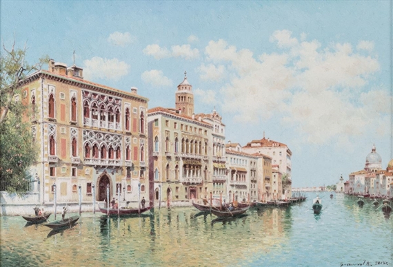 Venice by Vasily Nicholayevich Gribennikov, 2014