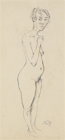 Elly by Otto Dix, 1920