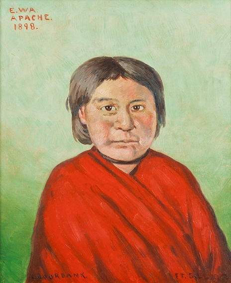 E.W.A. Apache by Elbridge Ayer Burbank, 1898