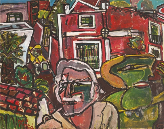 JORGE Y LA ESQUINA ROSADA by Jorge Páez Vilaró, 1984